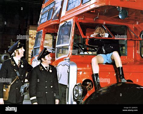 GRANT,VARNEY, ON THE BUSES, 1971 Stock Photo - Alamy