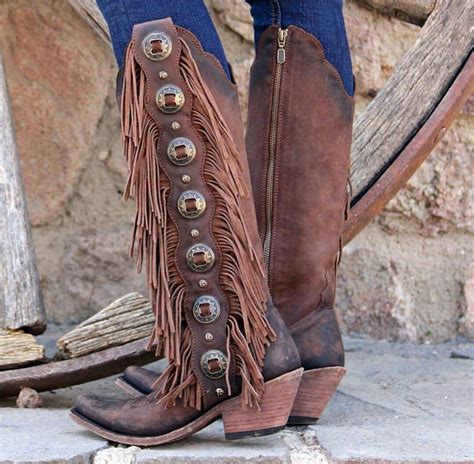 Fringe Cowboy Boots