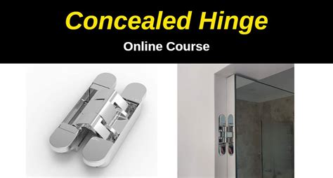 Concealed Hinges Online Course | Learn How To Install Invisible Hinges ...