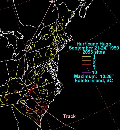 Hurricane Hugo - September 1989