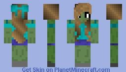 Zombie Girl Minecraft Skin