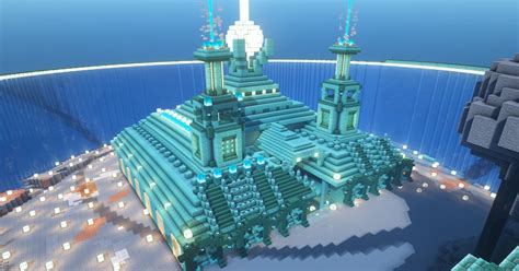 OCEAN MONUMENT PROGRESS-Inspiration from Wunba : Minecraft Minecraft ...