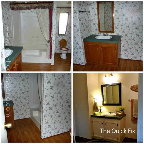 Double Wide Mobile Home Bathroom Remodel Before And After – BESTHOMISH