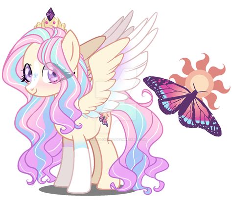 Next Gen Oc adoptable Fluttershy X Celestia by GihhBloonde on ...