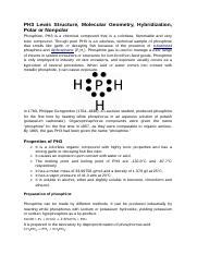 PH3 Lewis Structure, Molecular Geometry, Hybridization, Polar or ...