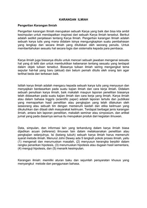 Tulisan 3 Karangan Ilmiah Pdf