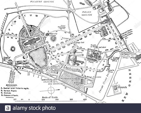 Kew gardens map Cut Out Stock Images & Pictures - Alamy