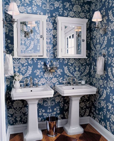 9 Bathroom Wallpaper Ideas: Cover Walls in Most Creative Way