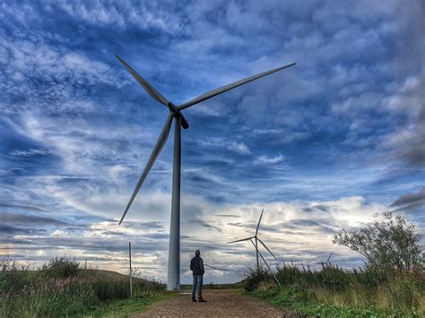 Whitelee Wind Farm Tonight. : Scotland