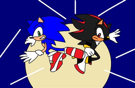 Sa2 Sonic Vs Shadow by IanTheHedgehog20 on DeviantArt