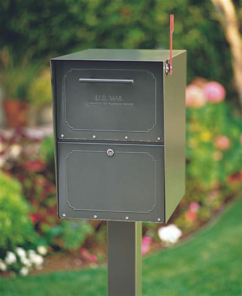 Bronze Locking Curbside Mailbox - Curbside Secure Locking Mailboxes