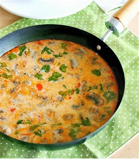 Spicy Thai Coconut Soup – Passion for cooking