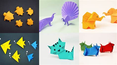 How To Make Origami Animals Easy