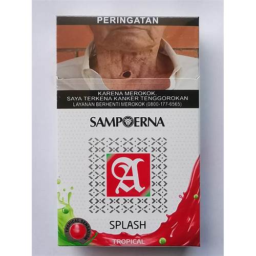 sampoerna splash - harga 1 slop rokok sampoerna mild splash image.