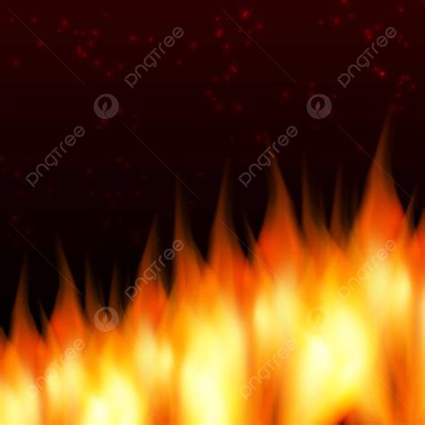 Fire Background Yellow Danger Flame Vector Yellow Danger Flame PNG