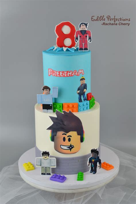 Roblox Theme Cake Edible Perfections