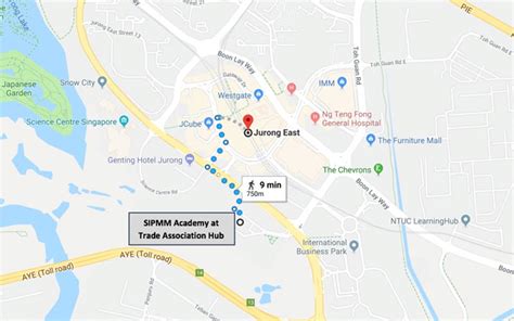 Jurong Singapore Map