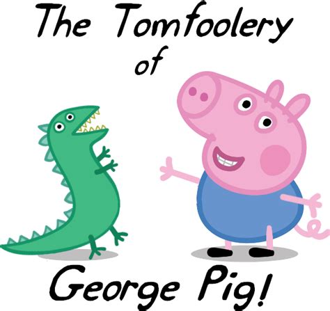 Peppa Pig Fanon Wiki George Pig And Dinosaur Clipart Full Size