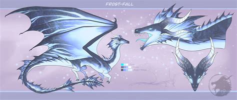 Waterice Dragon Collab With Ryzakier By Delusionalpuffball On Deviantart