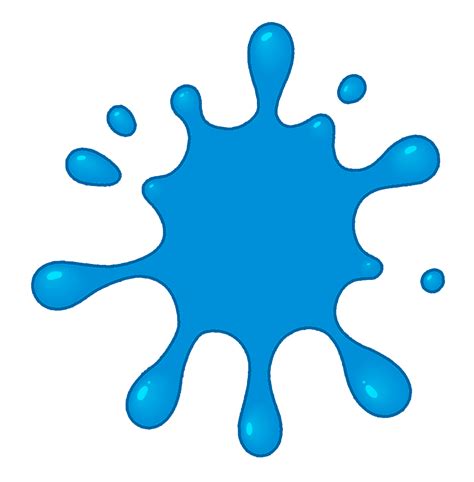 Splashes Spots And Blots On Transparent Background In Png Format