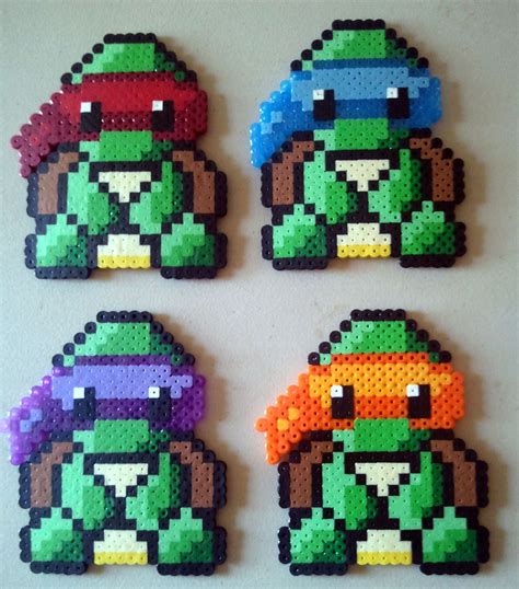 Ninja Perler Bead Pattern