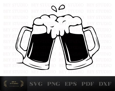 Bi Re Svg Beers Cheers Svg Beer Clip Art Vector Beer Clipart Beer