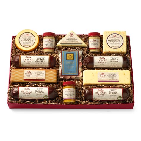 deluxe smokehouse collection t box t hickory farms