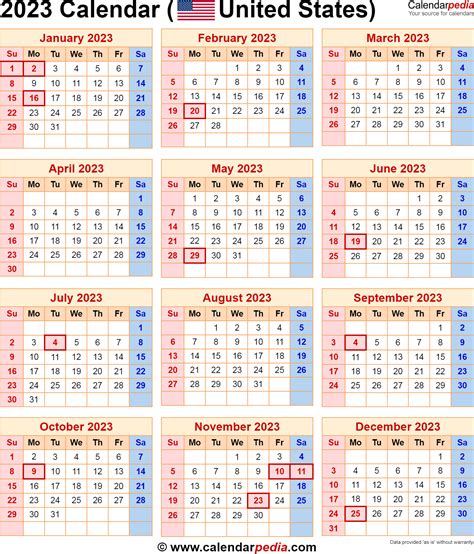 2023 Calendar 2023 Calendar Free Printable Pdf Templates