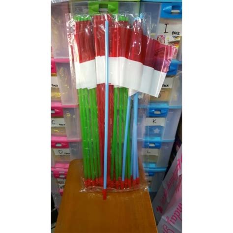 Jual Bendera Merah Putih Plastik Sedotan Kota Bandung