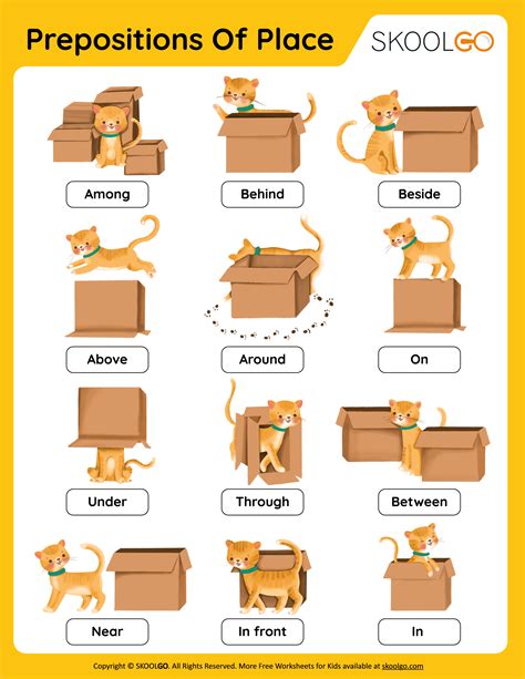 Prepositions Of Place Worksheets Porn Sex Picture