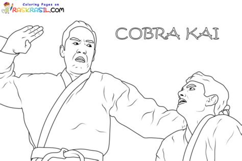 Cobra Kai Coloring Pages