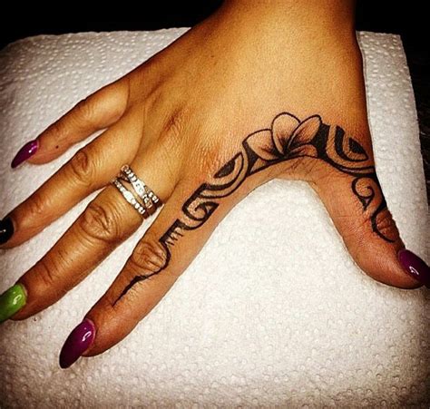 Embrace Elegance Simple Hand Tattoos For Women