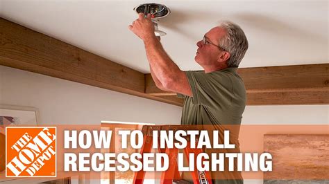 When someone is working in the store or kitchen, then they need light from the top or from a good height. How to Install Recessed Lighting | Can Lights | The Home ...