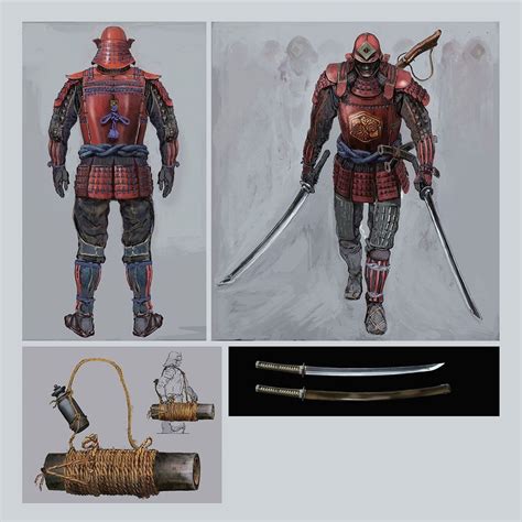 Red Guard With Dual Katanas Art Sekiro Shadows Die Twice Art Gallery