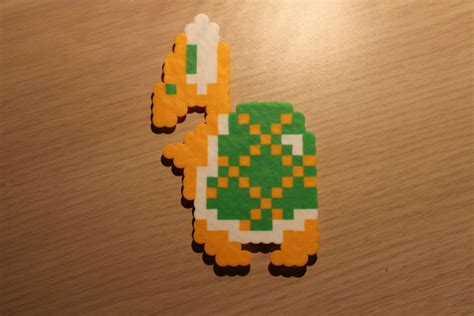 Koopa Troopa Pixel Art Bead Sprite From Super Mario Bros Etsy Canada