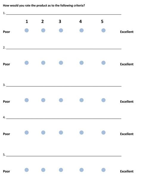 27 Free Likert Scale Templates Examples Word Excel PPT 50 OFF