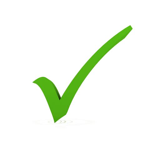 Free Green Check Mark Transparent Download Free Green Check Mark