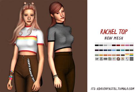 15 Cutest Crop Tops Cc For The Sims 4 Fandomspot