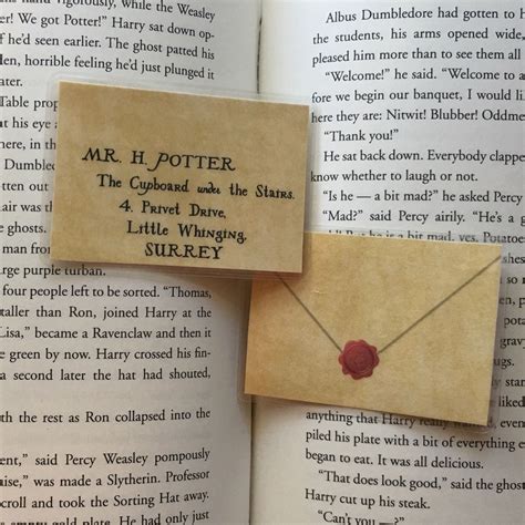 Harry Potter Hogwarts Letter Address Ideas Bestlittlebookshop