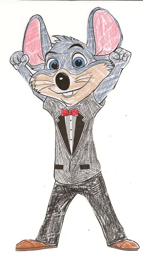 Colored In Chuck E Cheese Picture By Dth1971 On Deviantart