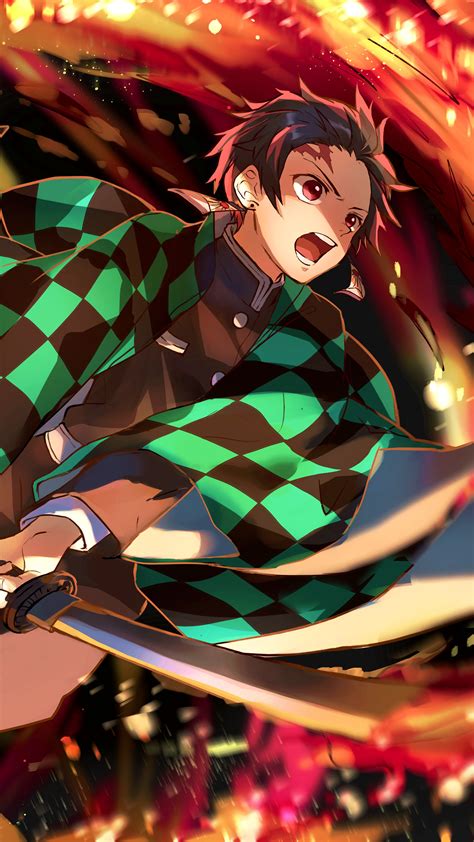 Tanjiro Kamado Wallpaper Tanjiro Kamado Kimetsu No Yaiba Wallpapers