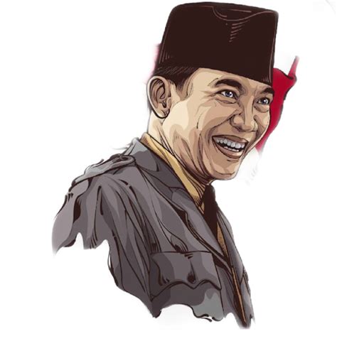 Ilustrasi Presiden Soekarno Png Soekarno Png Soekarno Vector Png The