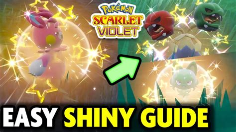 EASY SHINY POKEMON In Pokemon Scarlet And Violet ALL NEW SHINY METHODS Go IT