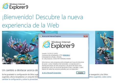 Internet Explorer 9 Versión Final Disponible Descargar Ie 9 Nisfe