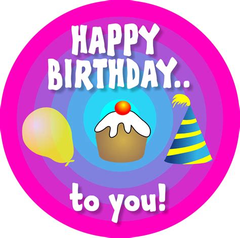 Happy Birthday Message Free Images At Vector Clip Art