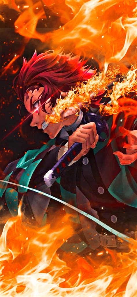 Tanjiro Kamado Background Whatspaper