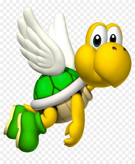 Super Mario Flying Koopa Troopa Free Transparent Png Clipart Images