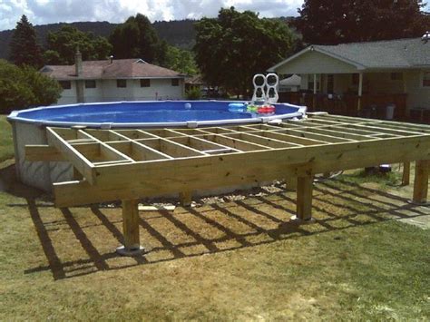 See more ideas about pool, backyard, pool decks. 24 FT Above Ground Pool Deck Plans - Bing images | pool ...