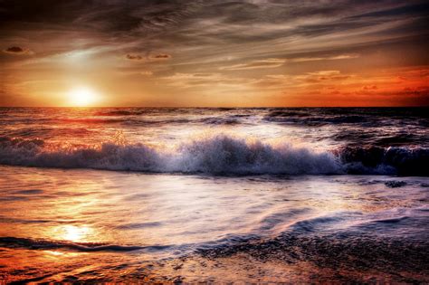 Free Photo Water Current Beach Eve Evening Free Download Jooinn