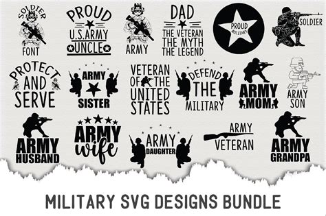 Military Svg Designs Bundle Graphic By Mockupstation · Creative Fabrica